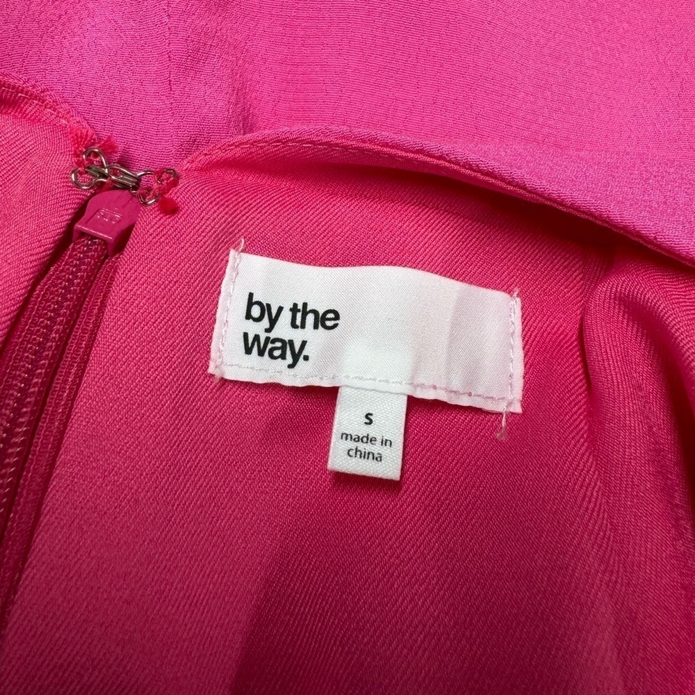 BY THE WAY. Ezra Keyhole Romper Pink S - Picture 10 of 11
